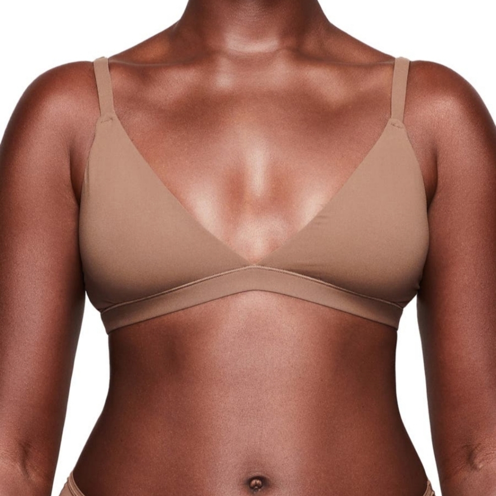NWT Skims Fits Everybody Triangle Bralette Oxide S